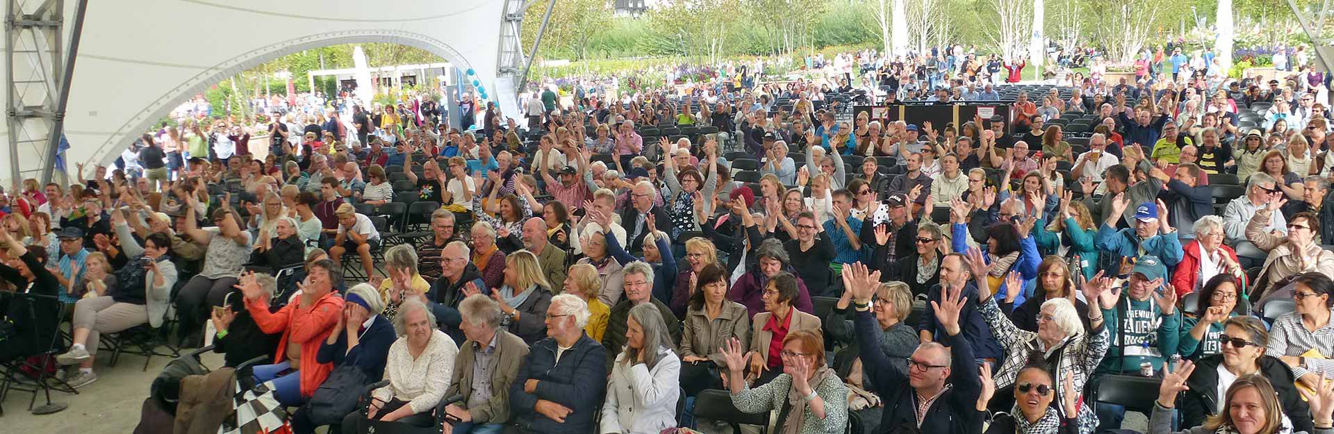 Aplaus Wochenende Gebaerdensprache